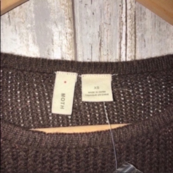 NWT Anthro Moth Bingham Bell Sleeve Sweater - Picture 6 of 7